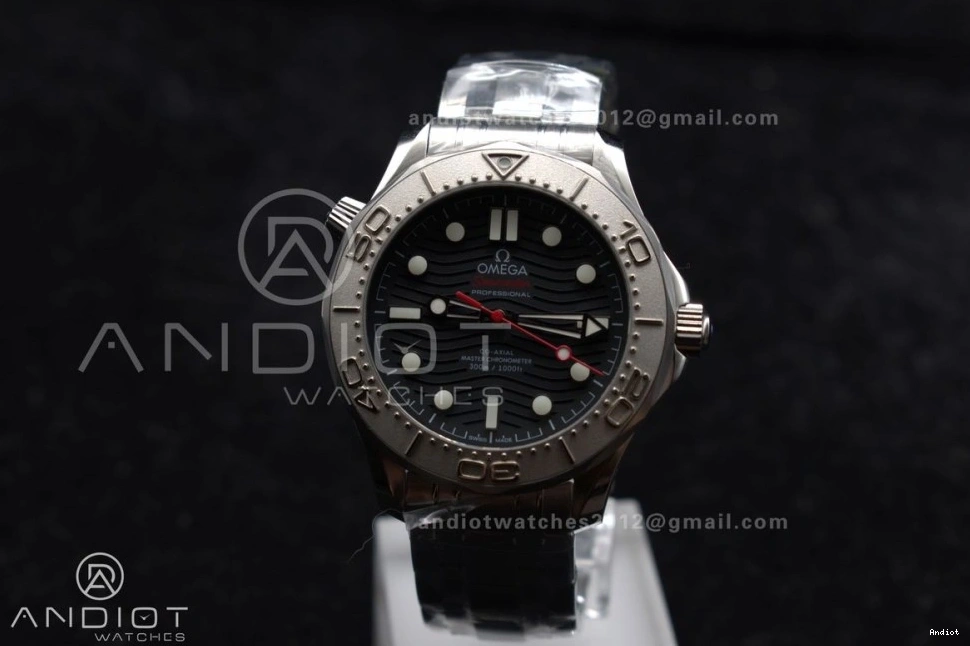 SS Edition Nekton Seamaster on Bracelet 1:1 Best Dial Diver 300M VSF A8806 Black 1230